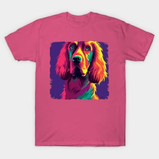 Irish Setter Pop Art - Dog Lover Gifts T-Shirt